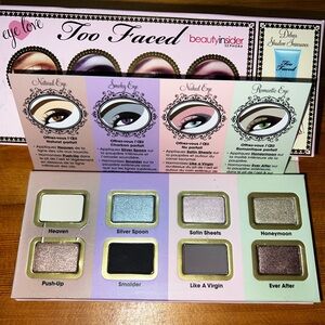 NIB Too Faced Ltd Ed. Eye Love palette w/ Shadow insurance